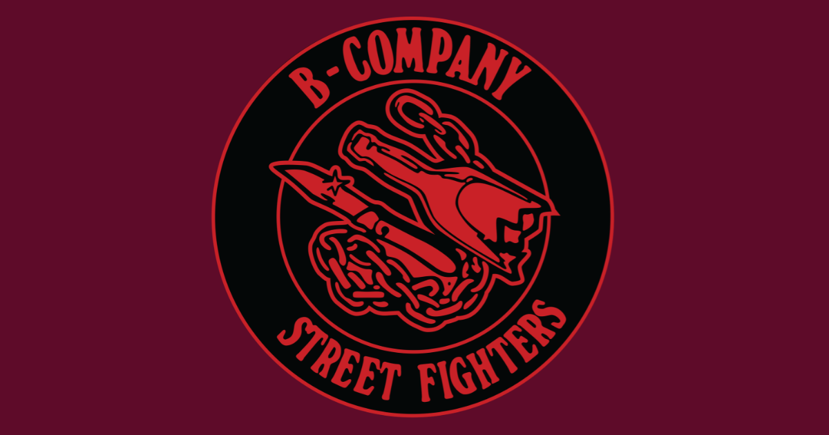 B-Company Crest Flag