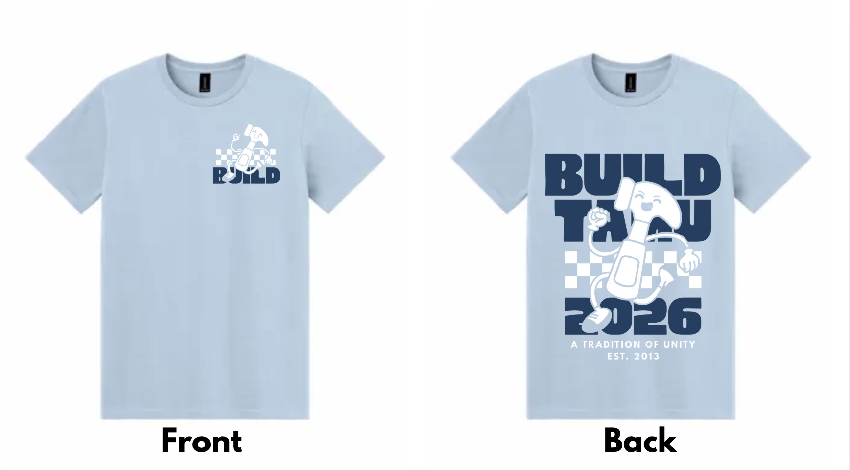 BUILD Blue Hammer T-shirt