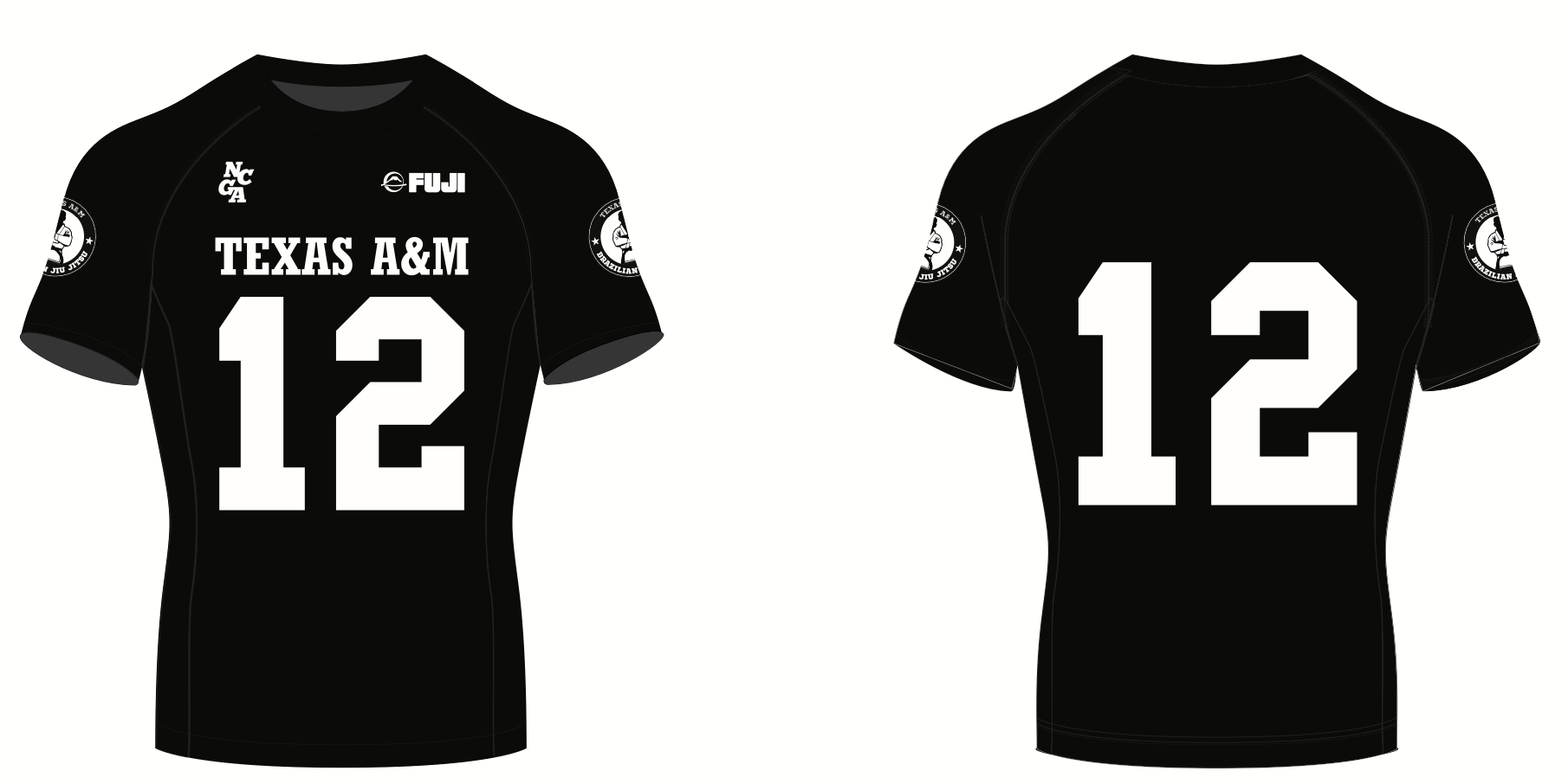 BJJ Short Sleeve Jersey Rash Guard