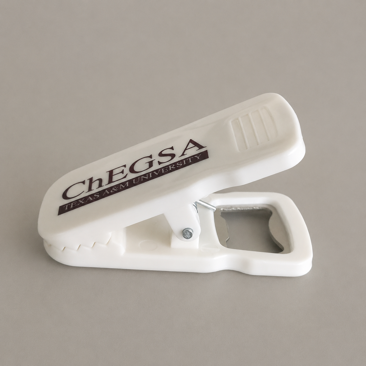 White Magnetic Bottle Opener (Old Logo)