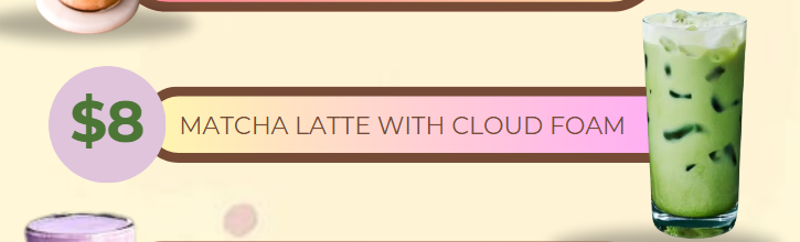 Matcha Latte with Cloud Foam