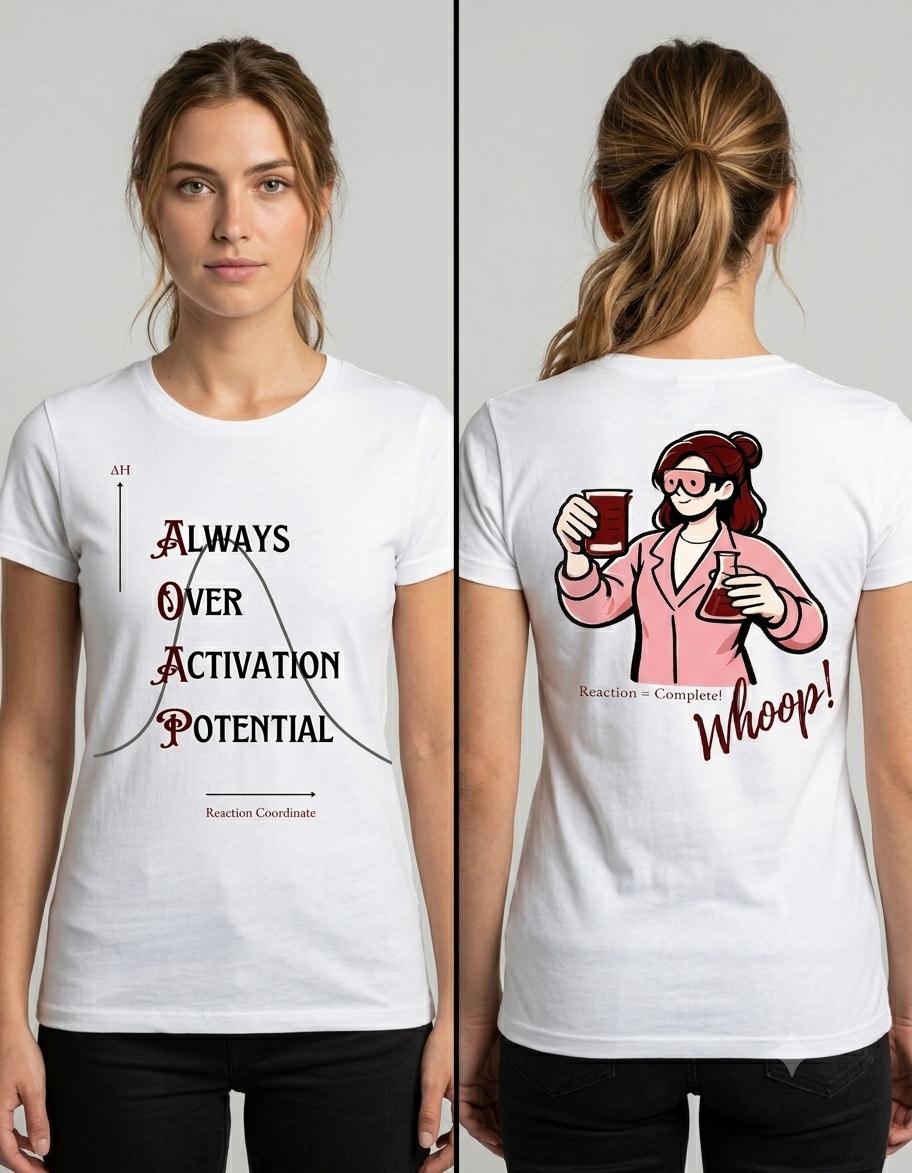 "AOAP" Scientist T-Shirt - Women's