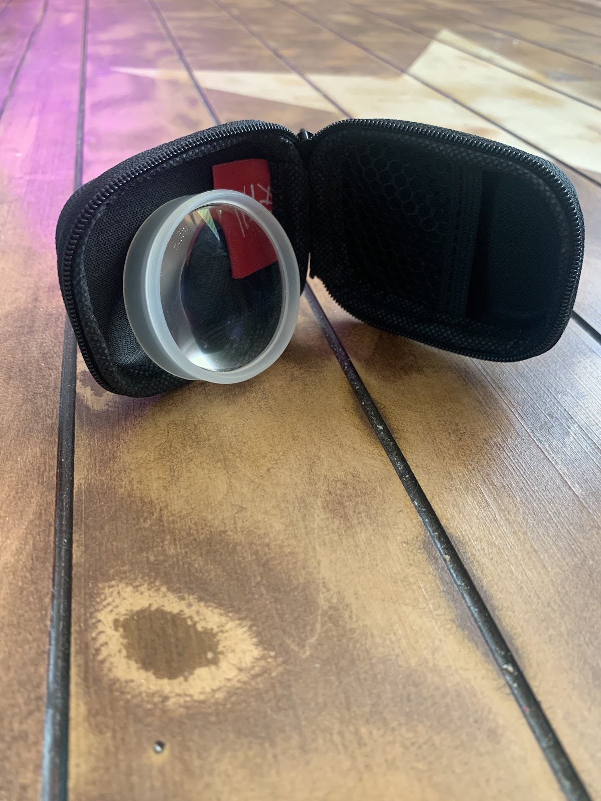 Indirect lens cases