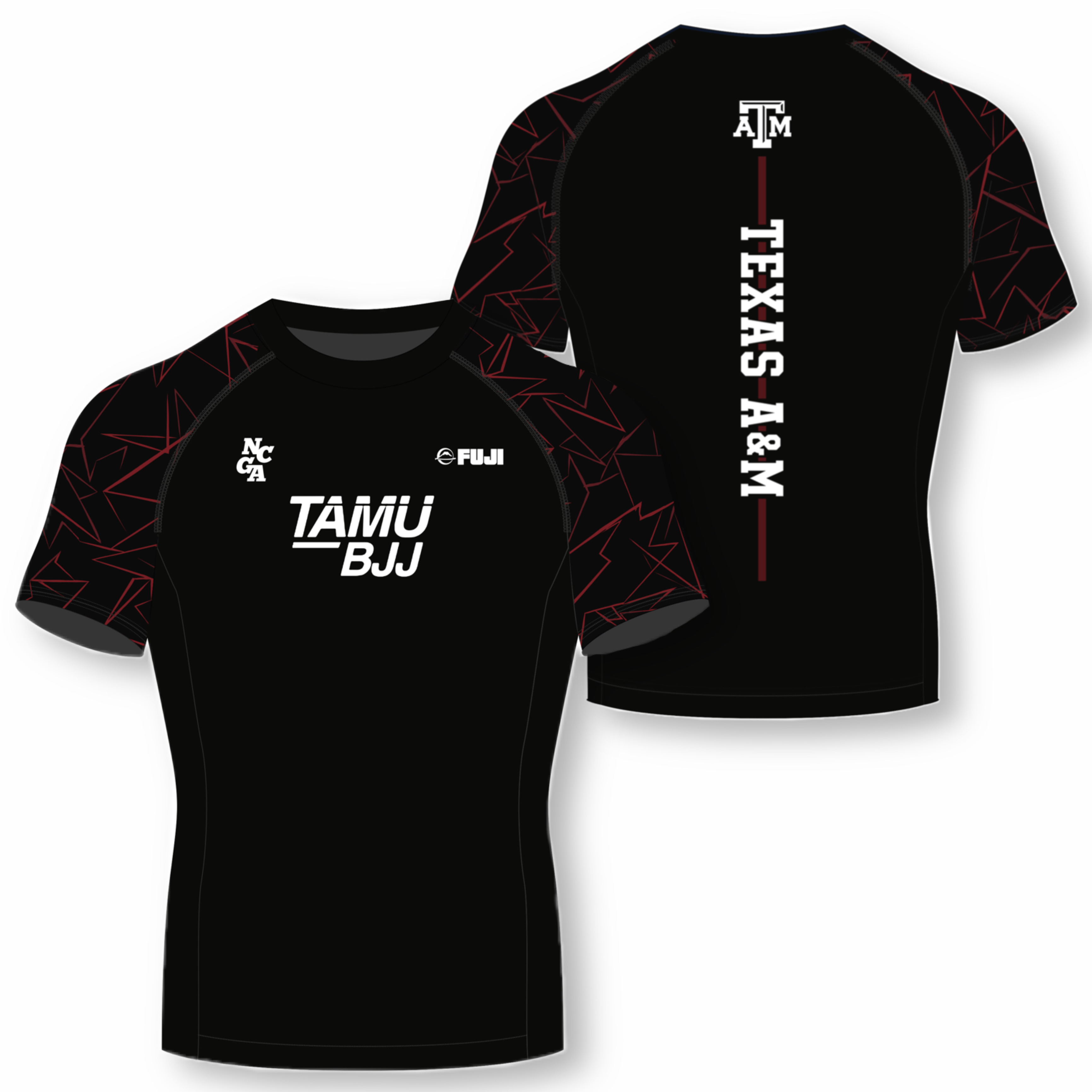 BJJ Official Short Sleeve Rash Guard