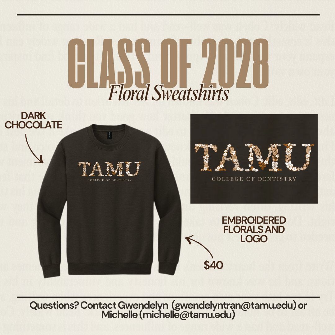 TAMCOD Embroidered Floral Crewneck