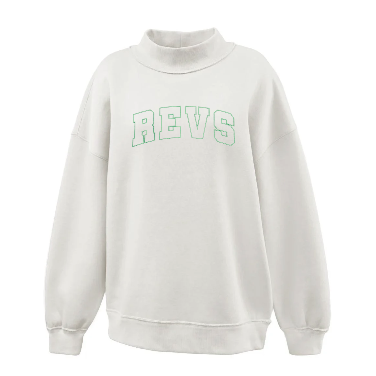 Reveliers Spring Merch Fundraiser- Embroidered Mock-Neck