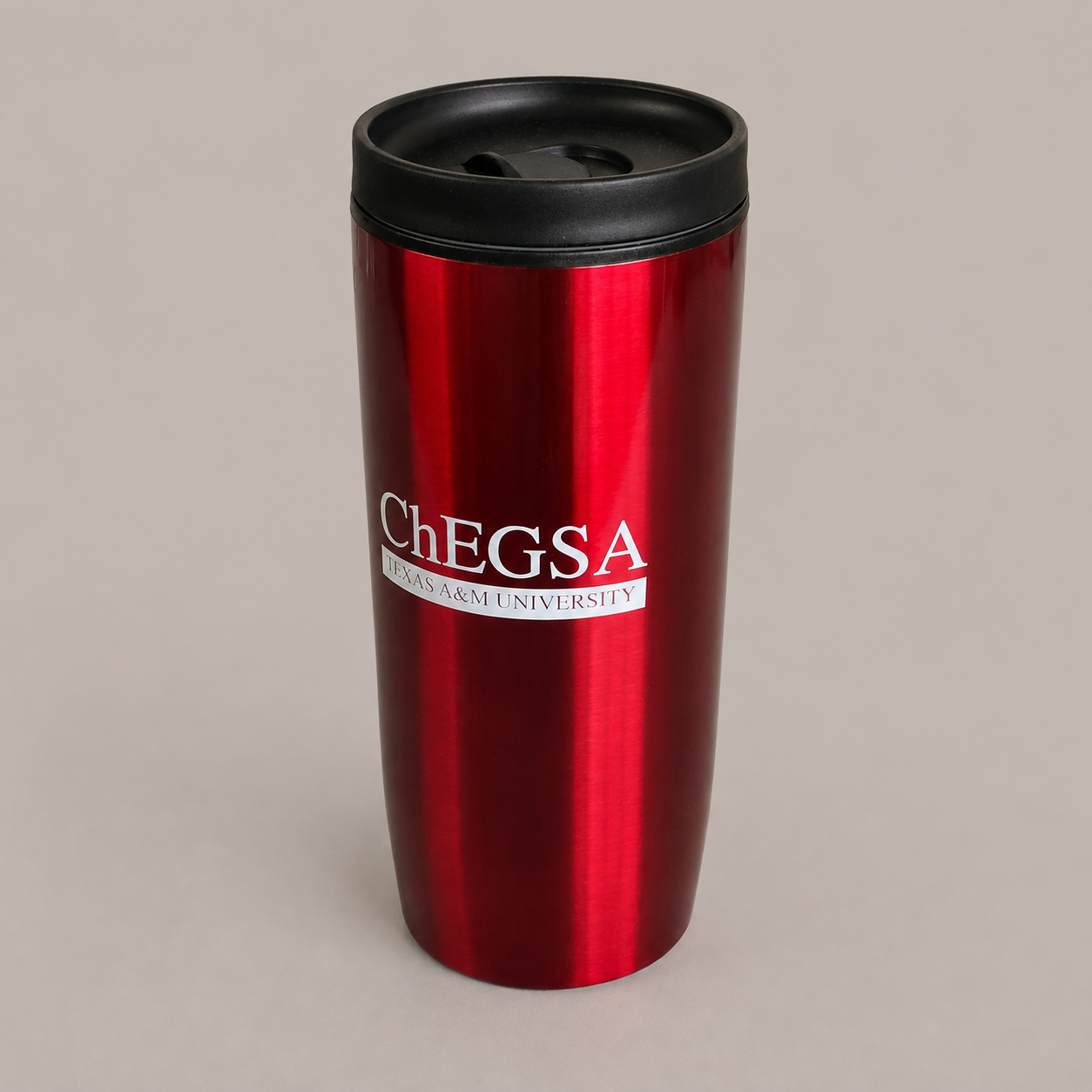 Red Stainless Steel Tumbler 16-oz (Old Logo)