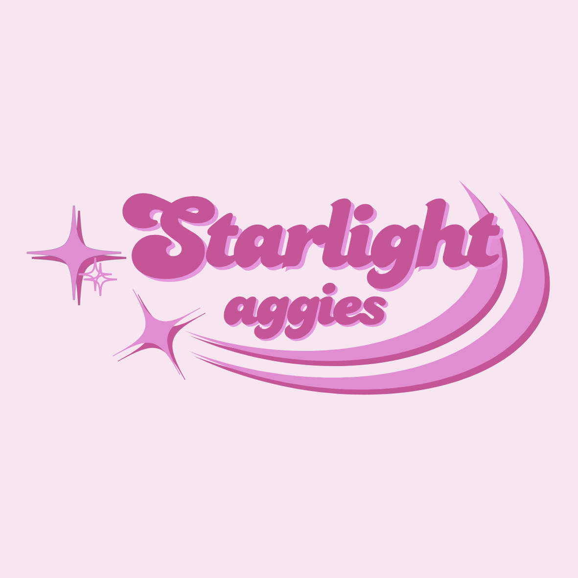 Starlight Aggies Stickers (Pink)