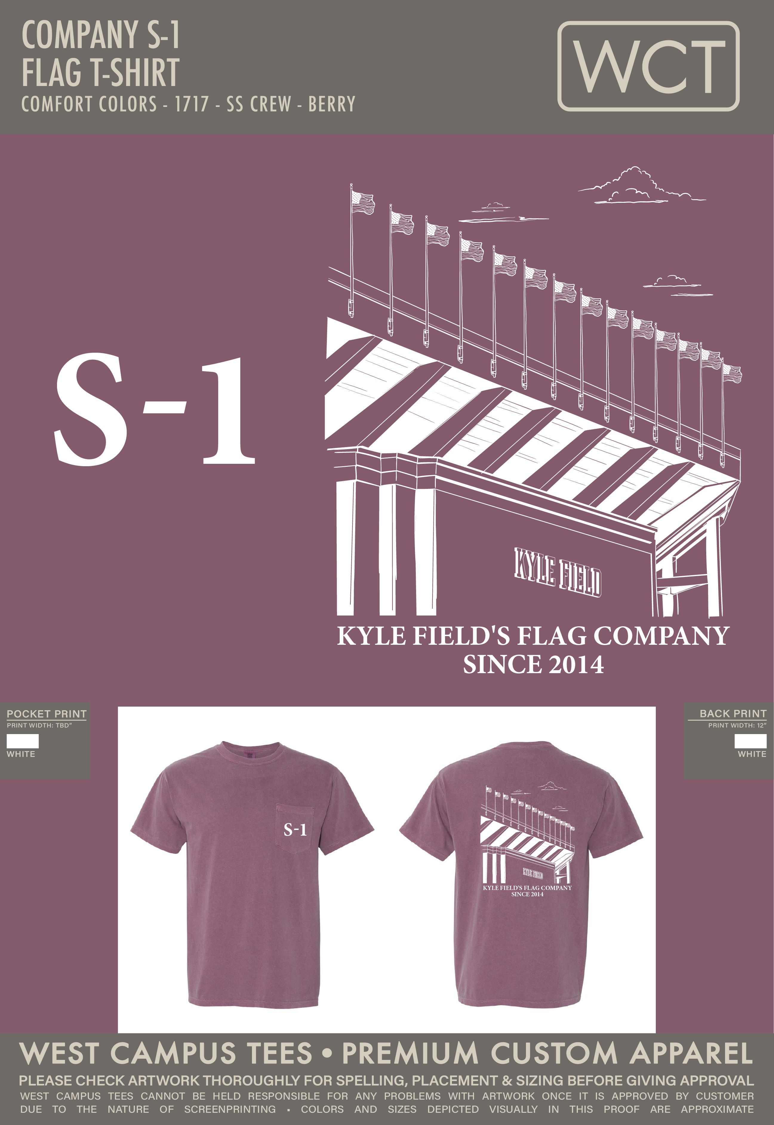 Navy/Red Kyle Field Shirt