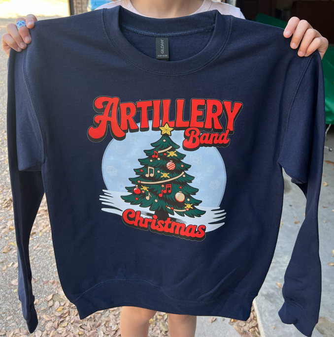 Artillery Band Christmas Sweatshirt