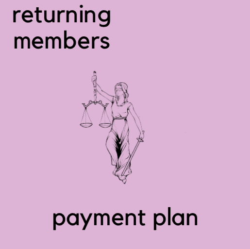 Dues - Returning Members (Payment Plan) 2026 Spring